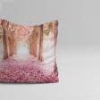 Ткани для наволочек - Купон на декоративную подушку "ЦВЕТУЩАЯ АЛЛЕЯ"