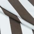 Тканини портьєрні тканини - Дралон смуга /LISTADO колір молочний, коричневий