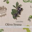 Ткани хлопок - Ткань полотеничная вафельная набивная оливка