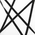 Ткани тесьма - Декоративная киперная лента черная 10 мм
