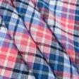 Тканини для сорочок - Сорочковий льон harmony шотландка