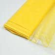 Ткани для украшения и упаковки подарков - Фатин жесткий желтый