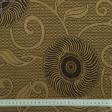 Ткани для декоративных подушек - Декор-гобелен  бергамо старое золото,коричневый