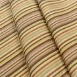 Тканини для перетяжки меблів - Дралон смуга /JAVIER колір теракот, бежевий, коричневий