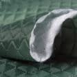 Ткани подкладочная ткань - Подкладка 190Т термопай с синтепоном 100г/м 2см*2см зеленый