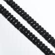 Тканини бахрома - Бахрома пензлик КІРА матові / чорний 30 мм (25м)
