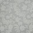 Ткани для штор - Декоративная ткань Дрезден компаньон цветы серый