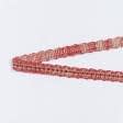 Ткани тесьма - Тесьма окантовочная Фиджи цвет бордо, бежевая 20 мм