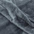 Ткани для верхней одежды - Мех мутон темно-серый
