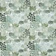 Ткани для римских штор - Декоративная ткань Флора акварель / PRIMAVERA зеленый
