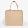 Тканини сумка шопер - Сумка TaKa Sumka Джуті шопер мішковина ламінована 45х40х18