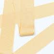 Тканини фурнітура для дома - Репсова стрічка Грогрен колір цвет золото 41 мм