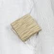 Ткани для дома - Магнитный подхват Квадрат матовое золото 48х48 мм, с тросиком 38 см (1шт)
