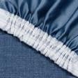 Ткани готовые изделия - Штора Блекаут  рогожка  синий 150/270 см (166600)