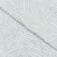 Ткани портьерные ткани - Декоративная ткань Ватсон листья фон св.серый