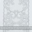 Ткани кружево - Декоративное кружево Тельма серебро 16 см