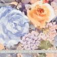 Ткани для декоративных подушек - Декоративная ткань  росас картина/rosas  персик,сирень