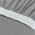 Тканини готові вироби - Штора Блекаут меланж Вуллі колір сіро-сизий 200/270 см (174348)
