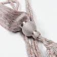 Ткани для декора - Подхват для штор Дейзи розовый , св.серый 94 см (1шт)