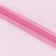 Ткани гардинные ткани - Декоративная сетка мягкая  / ФАТИН / цвет  вишневый