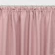 Тканини готові вироби - Штора Блекаут рогожка  рожевий 150/270 см (166344)