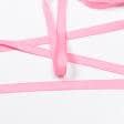 Тканини фурнітура для декора - Репсова стрічка Грогрен /GROGREN рожевий 7 мм