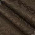 Ткани портьерные ткани - Ткань для скатертей Вилен  т.коричневая