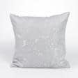 Ткани наволочки на декоративные  подушки - Чехол  на подушку новогодний жаккард Игрушки люрекс серебро  45х45см