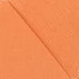 Тканини для спідниць - Льон костюмний пом'якшений помаранчевий
