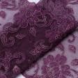 Ткани фурнитура и аксессуары для одежды - Кружево фиолетовый 20см