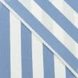 Ткани портьерные ткани - Дралон полоса /LISTADO молочная, голубая