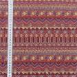 Ткани для декоративных подушек - Гобелен  Орнамент-135 цвет красный,фиолет,св.беж