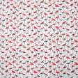 Ткани портьерные ткани - Декоративная ткань Фламинго/FLAMINGO  мелкий красный