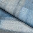Ткани для слюнявчиков - Ткань с акриловой пропиткой Мазки кистью серый,синий