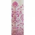 Ткани портьерные ткани - Декоративная ткань лонета Манди цветы т.розовый фон крем