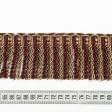 Ткани фурнитура для декора - Бахрома имеджен спираль бордо-золото