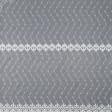 Тканини тюль - Тюль вишивка Есті молочний з блиском 300/270см  з фестоном (175679)
