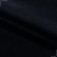Тканини для штор - Велюр Роял з вогнетривким просоченням чорний СТОК