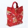Ткани сумка шоппер - Сумка шоппер Новогодняя елочка 40х48см