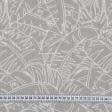 Тканини для римських штор - Декоративна тканина Листя пальми / PRIMAVERA фон бежевий