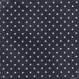 Ткани для скрапбукинга - Декоративная ткань Севилла горох черный