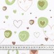 Ткани для пеленок - Фланель белоземельная детская сердечки