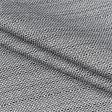 Ткани рогожка - Декоративная рогожка Элиста /ELISTA  люрекс  серый,черный