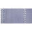 Тканини гардинні тканини - Гардинне полотно /гіпюр Еріка ромб синій, св.сірий