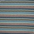 Ткани для бескаркасных кресел - Гобелен  орнамент-116 нежно голубой,черный,св.беж,св.розовый