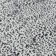 Ткани для декоративных подушек - Декоративная ткань Фелино гепард черный