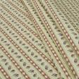 Ткани портьерные ткани - Декоративная ткань Саймул Ливерпул полоса, ромб, цветочки фон св.желтый