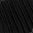 Ткани для костюмов - Атлас матовый плотный стрейч черный