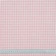 Тканини портьєрні тканини - Декоративна тканина Рустікана пепіта рожева