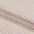 Тканини для верхнього одягу - Пальтовий трикотаж Гленчик рожевий